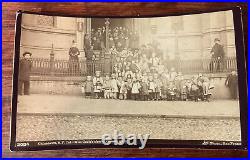 Vintage I. W. Taber Albumen Photograph Class of Chinese Girls, Chinatown, SF Vintage I. W. Taber Albumen Photograph Class of Chinese Girls, Chinatown, SF