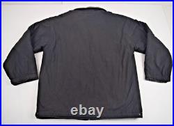 Vintage Jacket Reversible Size L 90s San Francisco California Gray Fleece Nylon