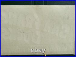 Vintage Large Banner Movie Poster San Francisco Docks Burgess Meridith