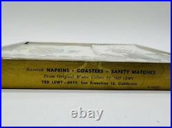 Vintage New San Francisco Cable Car Cocktail Napkins Coasters Matches Ted Lewy Vintage New San Francisco Cable Car Cocktail Napkins Coasters Matches Ted Lewy