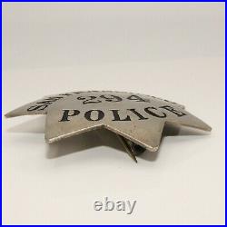 Vintage Obsolete San Francisco California Police Star Badge