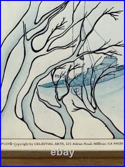 Vintage Original City Scenes San Francisco California Poster Marilyn Bereson Art