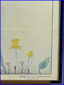 Vintage Original City Scenes San Francisco California Poster Marilyn Bereson Art