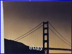 Vintage Photo Golden Gate Bridge color picture 16X20 San Francisco California