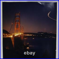 Vintage Photo Golden Gate Bridge color picture 20X16 San Francisco California
