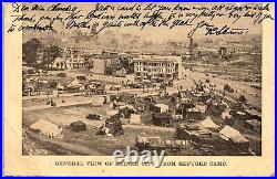 Vintage Postcard View Of Earthquake-ruined San Francisco From Refugee Camp 1906 Vintage Postcard View Of Earthquake-ruined San Francisco From Refugee Camp 1906