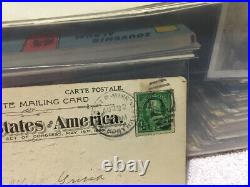 Vintage Private Mailing Card Act in 1898, with 1 cent B. Franklin stamp S Vintage Private Mailing Card Act in 1898, with 1 cent B. Franklin stamp S