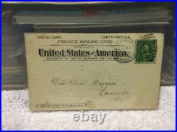 Vintage Private Mailing Card Act in 1898, with 1 cent B. Franklin stamp S Vintage Private Mailing Card Act in 1898, with 1 cent B. Franklin stamp S