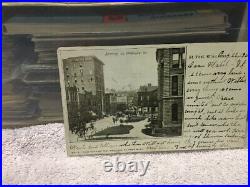 Vintage Private Mailing Card Act in 1898, with 1 cent B. Franklin stamp S Vintage Private Mailing Card Act in 1898, with 1 cent B. Franklin stamp S