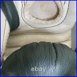 Vintage RAY FLORES Pro Boxing Gloves San Francisco California Green USA Made