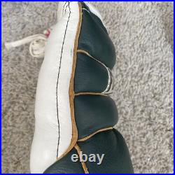 Vintage RAY FLORES Pro Boxing Gloves San Francisco California Green USA Made