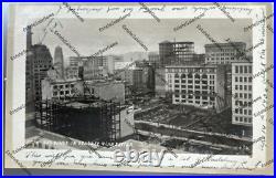 Vintage RPPC San Francisco California New Buildings Kearney Real Photo Postcard