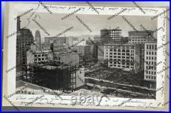 Vintage RPPC San Francisco California New Buildings Kearney Real Photo Postcard