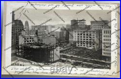 Vintage RPPC San Francisco California New Buildings Kearney Real Photo Postcard