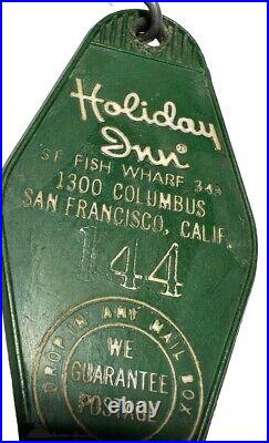 Vintage San Francisco California Fisherman's Wharf Holiday Inn Hotel Keychain