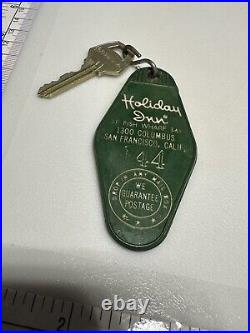 Vintage San Francisco California Fisherman's Wharf Holiday Inn Hotel Keychain