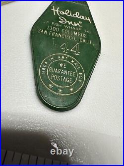 Vintage San Francisco California Fisherman's Wharf Holiday Inn Hotel Keychain