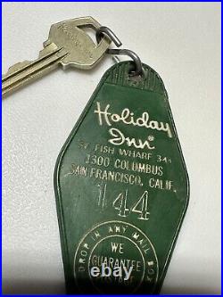 Vintage San Francisco California Fisherman's Wharf Holiday Inn Hotel Keychain