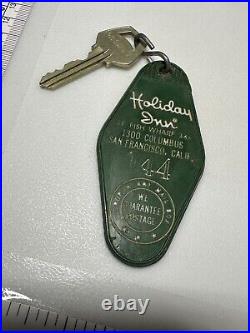Vintage San Francisco California Fisherman's Wharf Holiday Inn Hotel Keychain