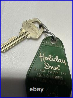 Vintage San Francisco California Fisherman's Wharf Holiday Inn Hotel Keychain
