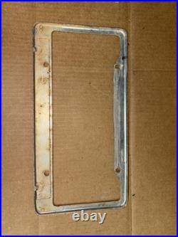 Vintage San Francisco California S & C Ford Metal License Plate Frame Original