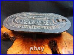 Vintage San Francisco Golden Gate Water Dept Ford Meter Box Cast Iron Lid Cover