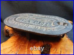 Vintage San Francisco Golden Gate Water Dept Ford Meter Box Cast Iron Lid Cover