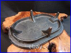 Vintage San Francisco Golden Gate Water Dept Ford Meter Box Cast Iron Lid Cover
