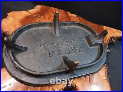 Vintage San Francisco Golden Gate Water Dept Ford Meter Box Cast Iron Lid Cover