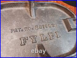 Vintage San Francisco Golden Gate Water Dept Ford Meter Box Cast Iron Lid Cover