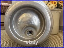 Vintage Schlitz Brewing San Francisco California Stainless Beer Keg Metal Barrel