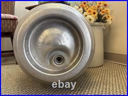 Vintage Schlitz Brewing San Francisco California Stainless Beer Keg Metal Barrel