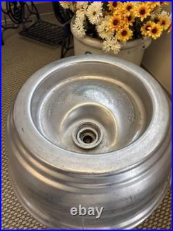 Vintage Schlitz Brewing San Francisco California Stainless Beer Keg Metal Barrel