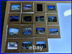Vintage Slides 50's 60's California Disney Land Yosemite Hospital Modesto Bridge