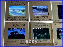 Vintage Slides 50's 60's California Disney Land Yosemite Hospital Modesto Bridge