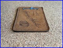 Vintage Souvenir of San Francisco Photo Album Leather Native American Chief