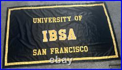 Vintage UNIVERSITY San Francisco IBSA INT'L BACCALAUREATE Banner Pennant FLAG Vintage UNIVERSITY San Francisco IBSA INT'L BACCALAUREATE Banner Pennant FLAG