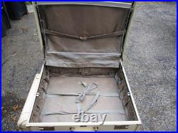 Vintage Vogue Luggage Company San Francisco California travel 3 piece set 1950's