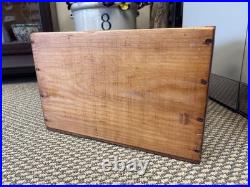 Vintage Wooden Crate Sea Island Sugar San Francisco California Western Cane Box