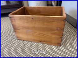 Vintage Wooden Crate Sea Island Sugar San Francisco California Western Cane Box