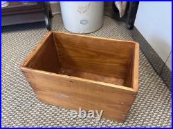 Vintage Wooden Crate Sea Island Sugar San Francisco California Western Cane Box