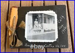 Vtg 1950s Photo Album Mother & Daughters Travel CA San Francisco, Oakland