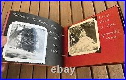 Vtg 1950s Photo Album Mother & Daughters Travel CA San Francisco, Oakland