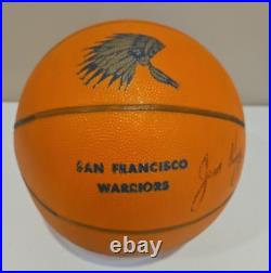 Vtg 1960s SAN FRANCISCO WARRIORS Wilson NBA Autographed Basketball Golden State Vtg 1960s SAN FRANCISCO WARRIORS Wilson NBA Autographed Basketball Golden State