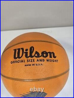 Vtg 1960s SAN FRANCISCO WARRIORS Wilson NBA Autographed Basketball Golden State Vtg 1960s SAN FRANCISCO WARRIORS Wilson NBA Autographed Basketball Golden State
