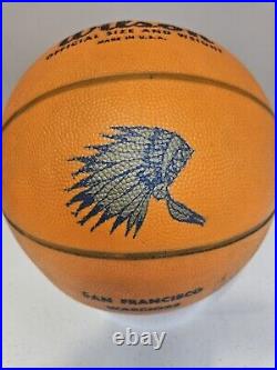 Vtg 1960s SAN FRANCISCO WARRIORS Wilson NBA Autographed Basketball Golden State Vtg 1960s SAN FRANCISCO WARRIORS Wilson NBA Autographed Basketball Golden State