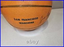 Vtg 1960s SAN FRANCISCO WARRIORS Wilson NBA Autographed Basketball Golden State Vtg 1960s SAN FRANCISCO WARRIORS Wilson NBA Autographed Basketball Golden State