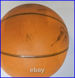 Vtg 1960s SAN FRANCISCO WARRIORS Wilson NBA Autographed Basketball Golden State Vtg 1960s SAN FRANCISCO WARRIORS Wilson NBA Autographed Basketball Golden State