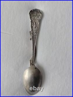 Vtg Sterling Silver Collectible San Francisco California Gold Rush Spoon 22.68g