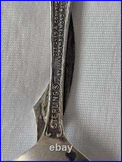 Vtg Sterling Silver Collectible San Francisco California Gold Rush Spoon 22.68g
